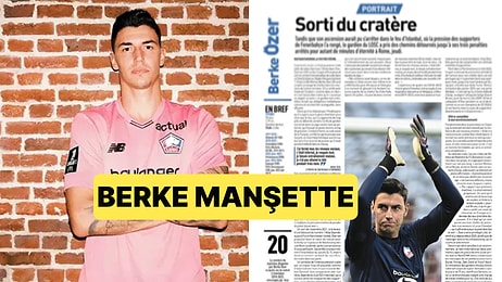 L'Equipe, Lille-PSG Maçı Öncesi Berke Özer'e Tam Sayfa Ayırdı