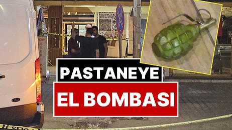 Adana'da 16 Yaşındaki Çocuk Pastaneye El Bombası Attı