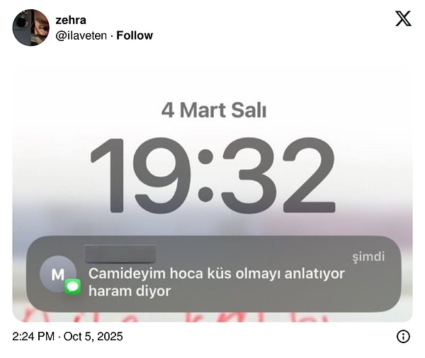 Örnekler de peş peşe geldi.