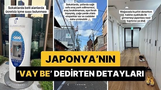 Japonya'da Türkiye'den Farklı ama Bir O Kadar da Mantıklı Olan Şeyler!