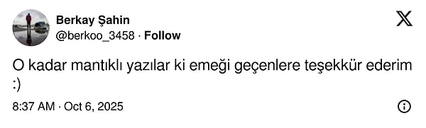 Mantıklı bulanlar kadar...