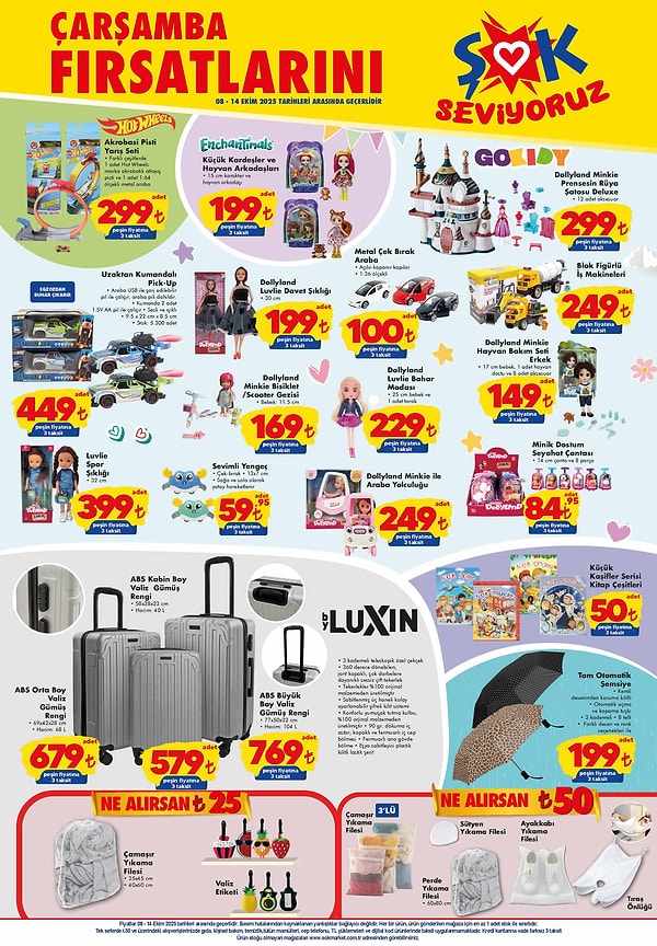 Luxin ABS Büyük Boy Valiz 779 TL