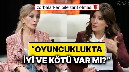 Zerrin Tekindor, Fatih Altaylı’nın YouTube Programında Duayen Oyuncu Tanımı İçin İtirafta Bulundu