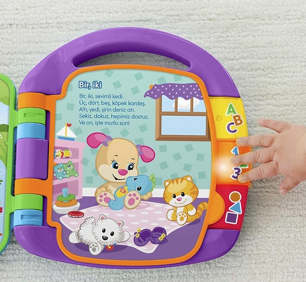 Fisher-Price Eğlen ve Öğren Eğitici Hikaye Kitabı