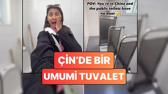 Çin'deki 'Açık' Umumi Tuvalet Sistemi Midenizi Ağzınıza Getirebilir
