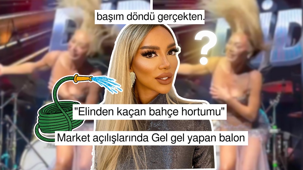 Kafasını Son Hız Döndürüp Saçlarını Savuran Oryantal Didem'in Dansı Sosyal Medyada Alay Konusu Oldu!