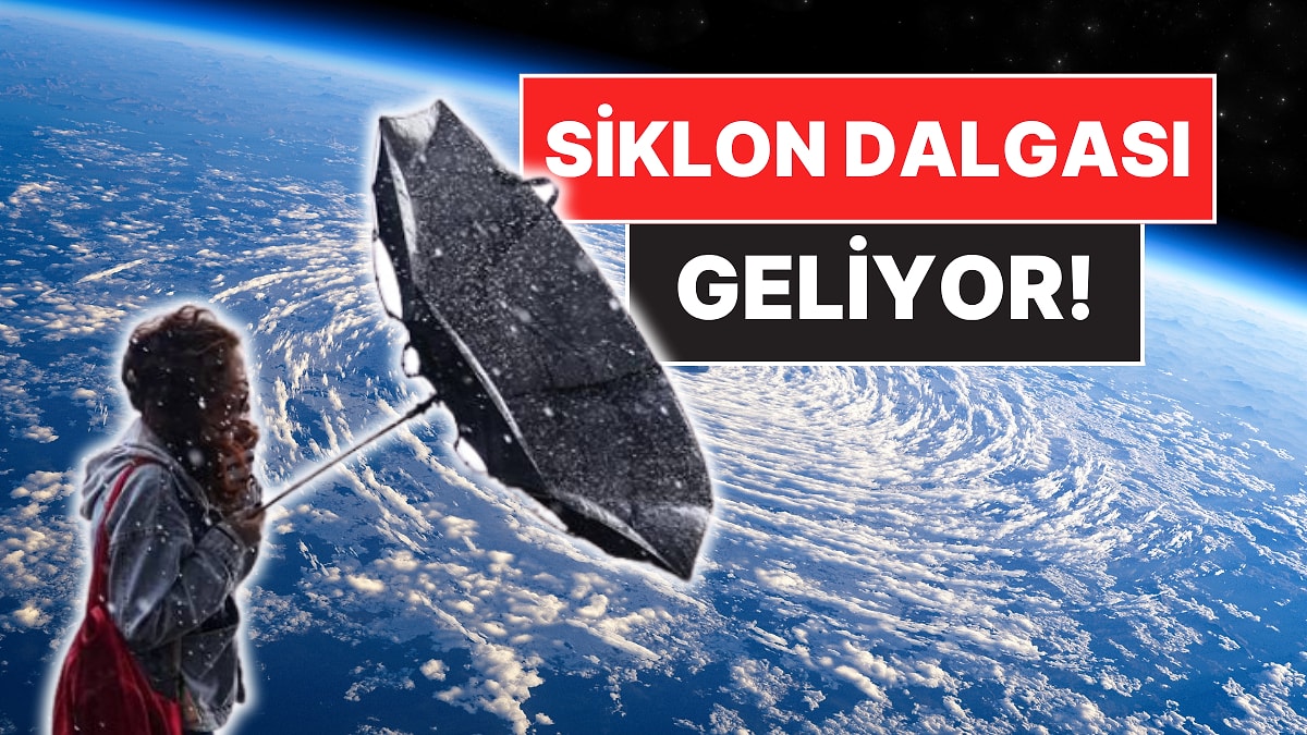 Meteorolojiden Kritik Hava Raporu ve Kuvvetli Yağış Uyarısı: Yunanistan Üzerinden Siklon Dalgası Geliyor!
