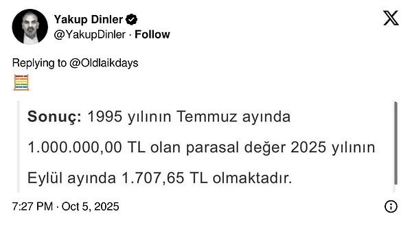 Başka bir hesaplama ise şöyle  👇