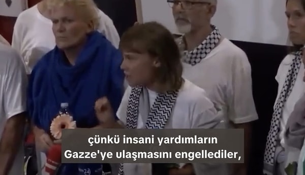 Greta Thunberg, Yunanistan’da yaptığı açıklamada Gazze ve İsrail konusuna dikkat çekti.