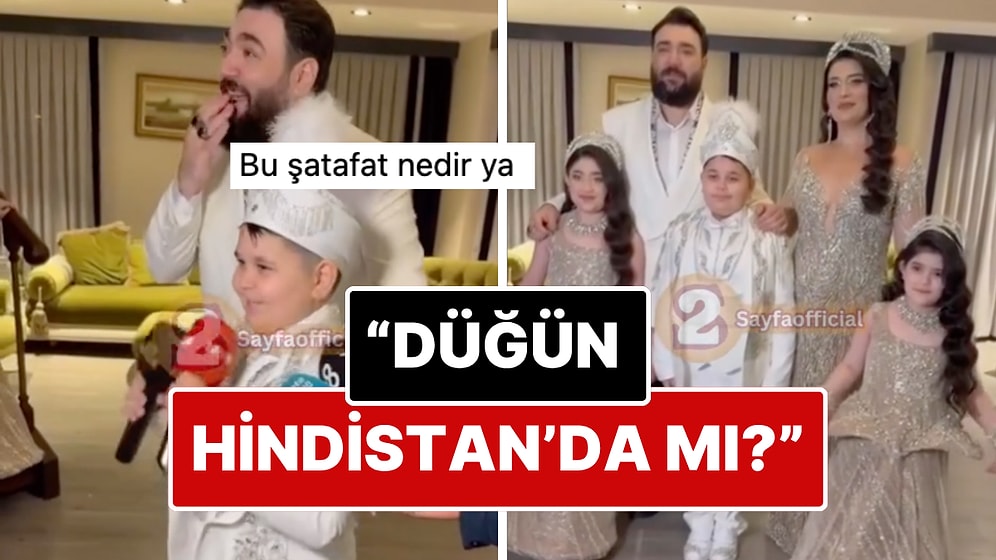 Sakiler Grubunun Solisti Hasan Gözetlik'in Oğlu Altan'a Yaptığı Sünnet Düğünündeki Detaylar Dikkat Çekti!