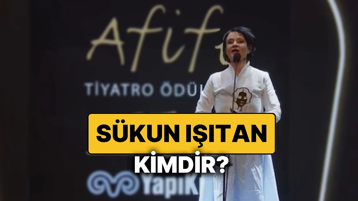 Sükun Işıtan Kimdir, Kaç Yaşında? Afife Tiyatro Ödülleri’nde Ödül Alan Sükun Işıtan&apos;ın Oyunculuk Kariyeri