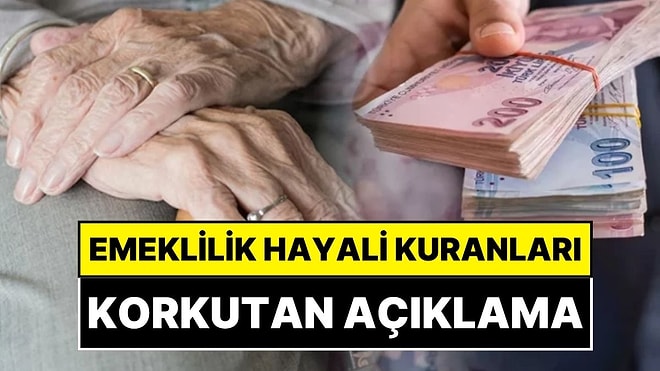 AKP’li Nihat Zeybekçi’den Emeklilik Hayali Kuranları Korkutan Açıklama