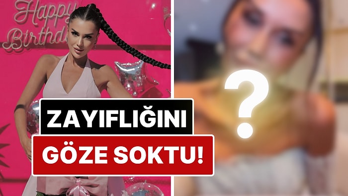 Zayıflığı Dikkat Çekti: Dilan Polat'ın Kameraya Poz Keserken Şekilden Şekile Girdiği Anlar Olay Oldu!