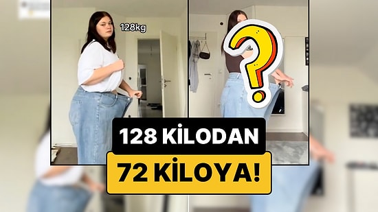Değişimin Böylesi: 128 Kilodan 72 Kiloya Düşen Kadın Yaşadığı Değişimi Paylaştı