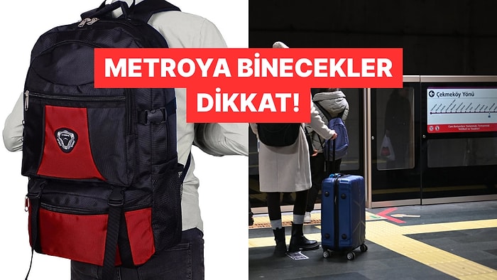 İBB Duyurdu! Metro İstanbul'da Büyük ve Ağır Valizler İstasyonlara Alınmayacak