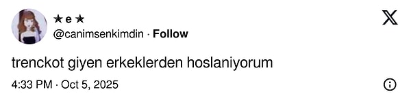 Bu mevsimsel durum X'te de gündeme geldi.