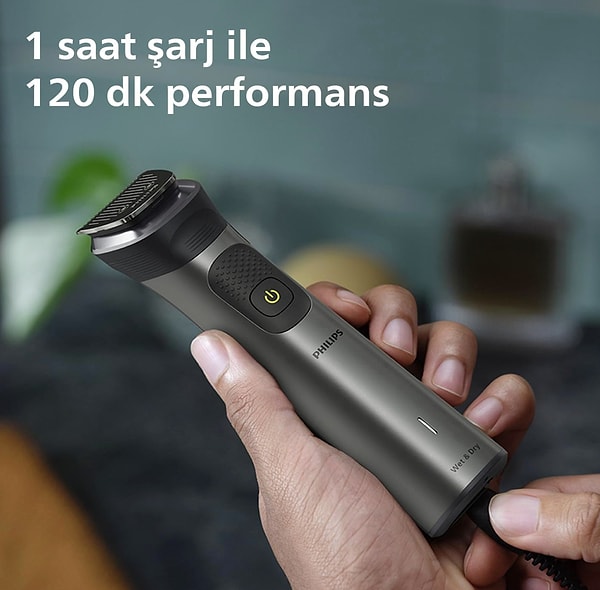 Philips 15'i 1 Arada Erkek Bakım Seti, baştan ayağa bakım için ihtiyacınız olan her şeyi tek bir cihazda topluyor.