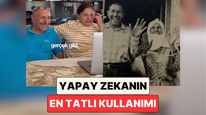 Anne ve Babasının Aile Albümlerindeki Fotoğrafları Yapay Zeka ile Canlandırarak Duygusal Anlar Yaşattı