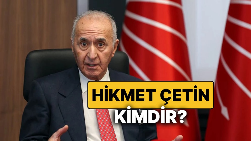 Hikmet Çetin Kimdir, Kaç Yaşında? Eski CHP Genel Başkanı Hikmet Çetin'in Sağlık Durumu Nasıl?