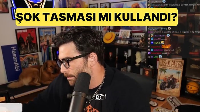 Yayıncı HasanAbi'nin Köpeğine Şok Tasmasıyla Elektrik Verdiği İddiasına Tepki Yağdı