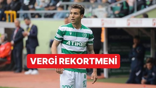 Konyaspor Takım Kaptanı Guilherme, Şehirdeki Vergi Rekortmenleri Arasına Adını Yazdırdı