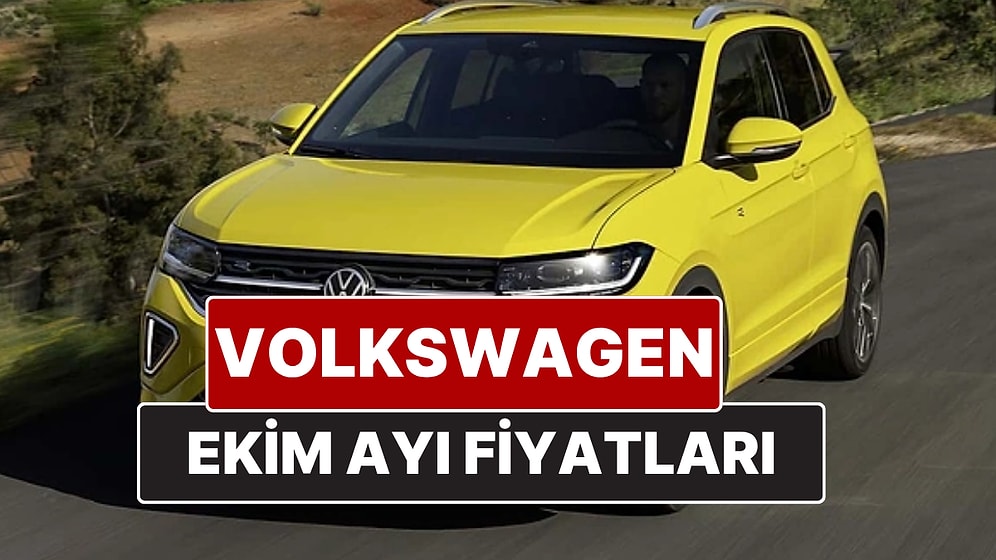 Ekim 2025 Volkswagen Fiyat Listesi! Polo, Golf, Tiguan, T-Roc, Taigo, Tayron, ID.4 ve ID.7 Güncel Fiyatları