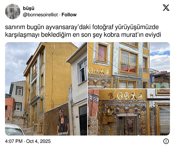 Bu zaten her yerden görünür.