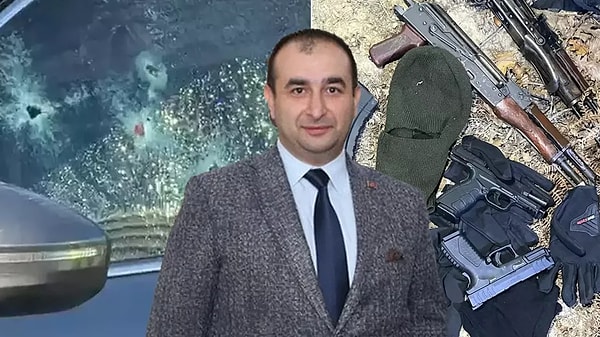 Avukat Serdar Öktem araç içinde silahına davranmış ama ateş edememiş.