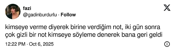 İki kişinin tuttuğu not değilmiş.