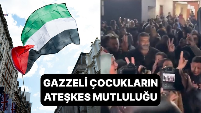 Hamas ile İsrail Arasındaki Ateşkes Haberini Filistin Halkı Sevinç ve Coşkuyla Karşıladı