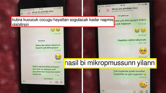 "Hayatım Çok Kötü": Ablasıyla Alakalı Günlük Tutan Küçük Kardeş Yürekleri Burktu