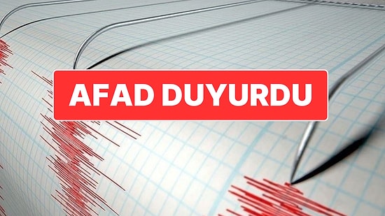 AFAD Duyurdu: Marmara Denizi’nde 3.6 Büyüklüğünde Deprem