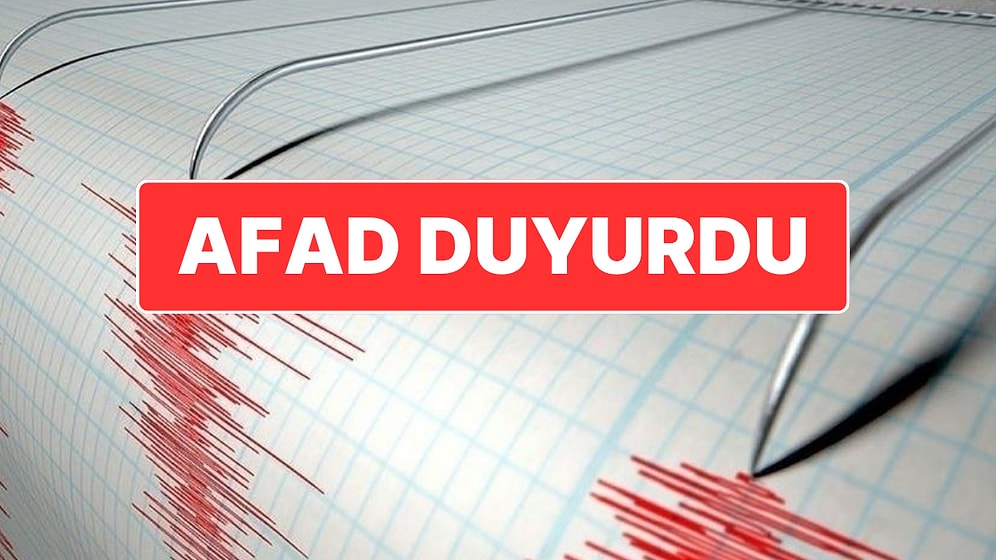 AFAD Duyurdu: Marmara Denizi’nde 3.6 Büyüklüğünde Deprem