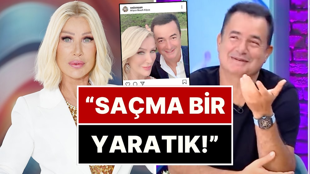 Acun Ilıcalı, Seda Sayan Filtresine Maruz Kaldığı O İkonik Poz Hakkında İlk Kez Konuştu!