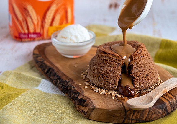 8. Tahinli Sufle ve Fit Kek