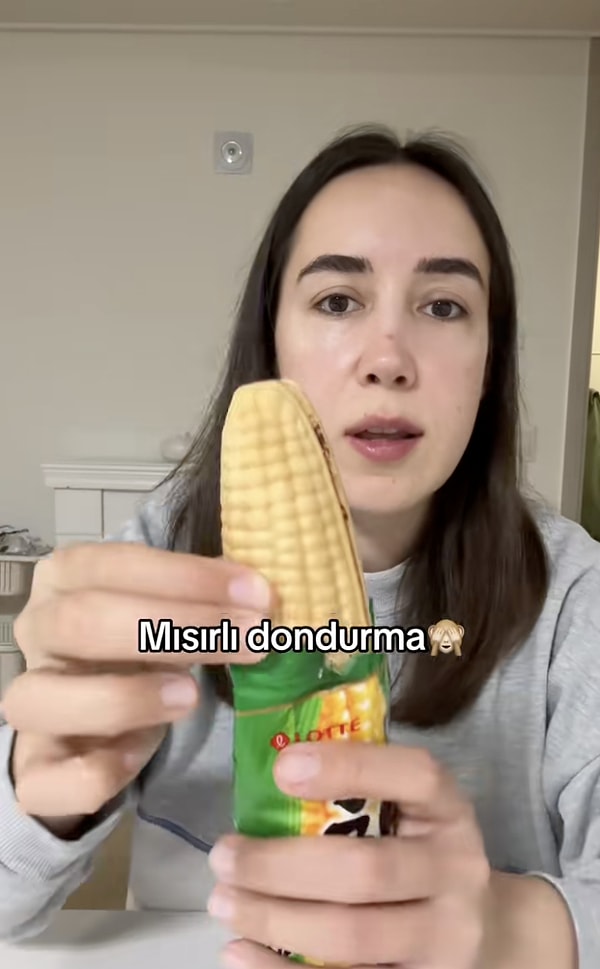 İçlerinde en tuhaf olanı ise hiç şüphesiz mısırlı dondurma!