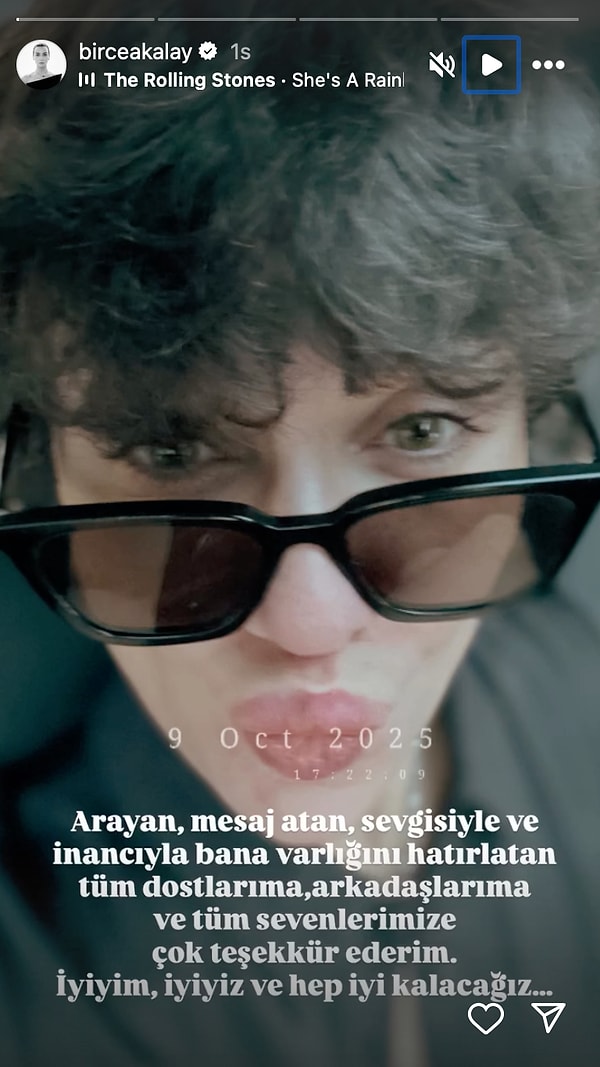 Birce Akalay şimdiye kadar sessizliğini korumuştu. Güzel oyuncu bugün erken saatlerde sevgilisi Hakan Kurtaş'la görüntülenmesinin ardından ilk kez konuştu.
