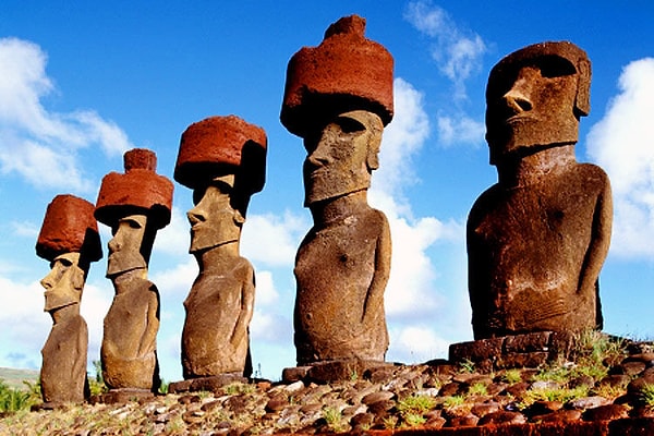 Bilim insanları, Paskalya Adası'nın ikonik moai heykellerinin nasıl taşındığına dair gizemi çözdü.