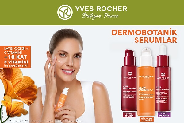 Yves Rocher’nin #DermoBotanikSerumlar'ıyla cildine hak ettiğini ver!