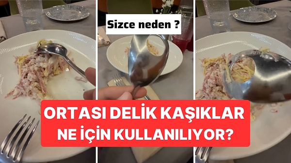 12. Kuzey Avrupa Ülkelerinde Neden Ortası Delik Salata Kaşığı Kullanılır?