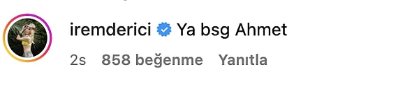 Derici’nin paylaşımı kısa sürede gündem oldu.