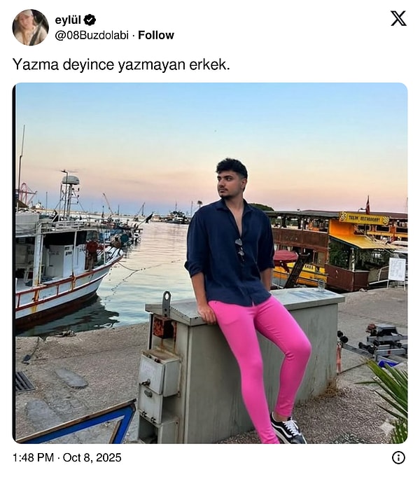 Paylaşım şöyleydi.