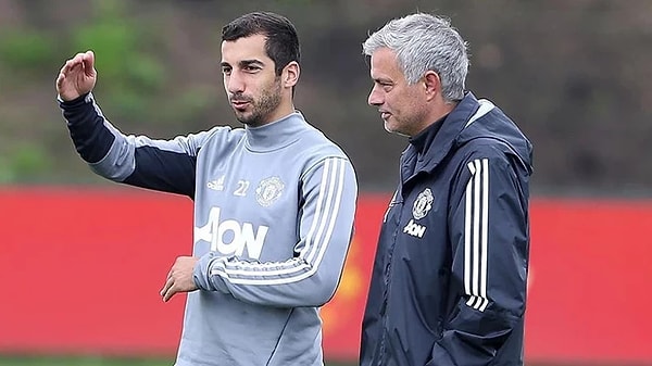 Mkhitaryan, Mourinho ile yüz yüze geldiği anlarda yaşadıkları tartışmaya dair şunları yazdı: