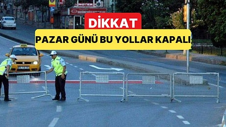 İstanbul'da Pazar Günü Bazı Yollar Düzenlenecek Koşu Nedeniyle Trafiğe Kapalı Olacak