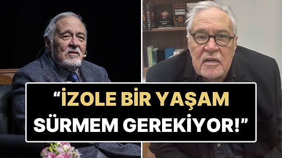 İlber Ortaylı'dan Sevenlerini Üzen Açıklama: “Sizlerin Karşısına Çıkacak Gücüm Yok!”