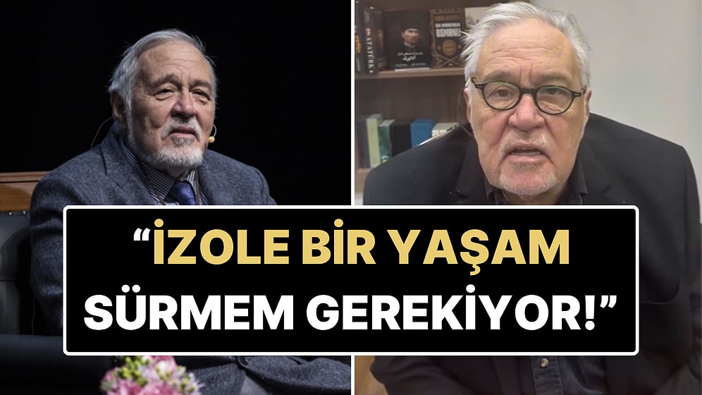 İlber Ortaylı'dan Sevenlerini Üzen Açıklama: “Sizlerin Karşısına Çıkacak Gücüm Yok!”