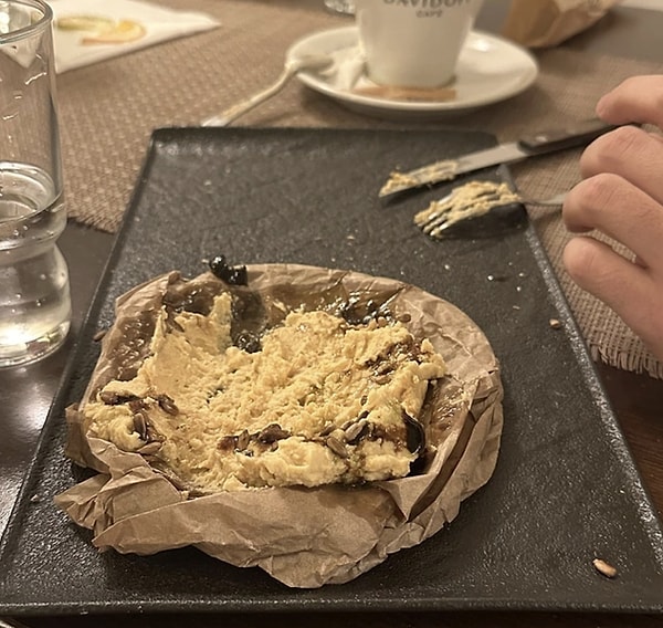 5. Kağıtta humus mu?