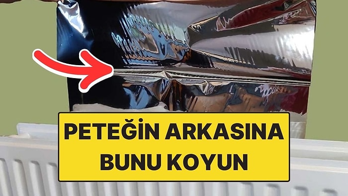 Kış Gelmeden Deneyin: Alüminyum Folyoyla Evinizi Daha Hızlı Isıtabilirsiniz