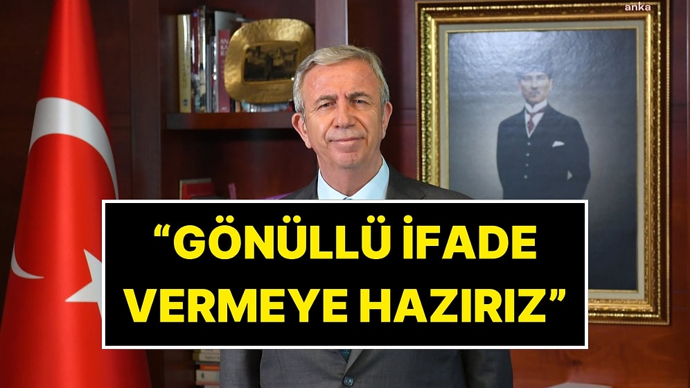 Mansur Yavaş'tan Başsavcılığın İstediği Soruşturma İznine İlk Yanıt