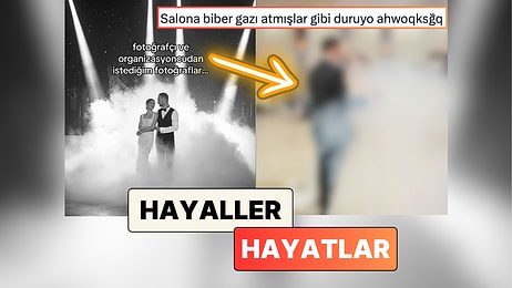 Bir Kadın Düğün Fotoğrafçısından İstediği Fotoğrafları ve Aldığı Fotoğrafları Karşılaştırdı
